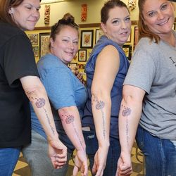 Current Tattooing - Group tattoos Tattoo shop walk ins #walkins