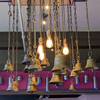 Kasa Indian Eatery - A mixture of lightbulbs and bells. - Indian Near Me - San Francisco, California Kasa Indian Eatery - A mixture of lightbulbs and bells. - Indian Near Me - San Francisco, California
