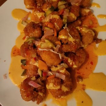 Royal River Grill House - Bang Bang Shrimp - Steakhouses Near Me - Yarmouth, Maine