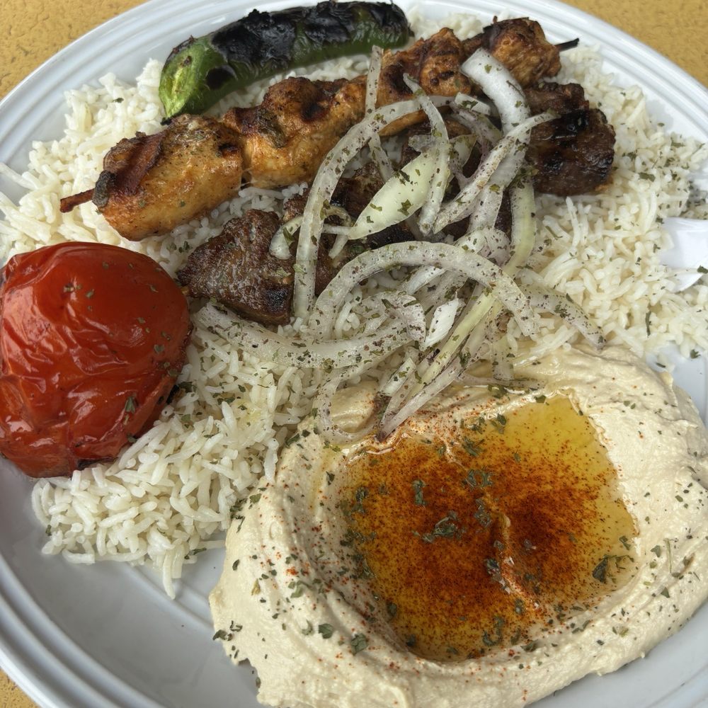 Carson Kebab - Chicken and Beef Plate - Mediterranean Near Me - Carson, California Carson Kebab - Chicken and Beef Plate - Mediterranean Near Me - Carson, California