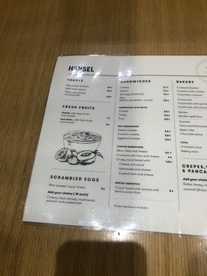 Menu photo 1 Hänsel Barcelona, B Menu photo 1 Hänsel Barcelona, B