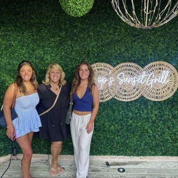 Pop's Sunset Grill - Celebrating 4th of July with these girls at a great restaurant! The water view was amazing and everyone was pleased with their dinner. - Seafood Near Me - Nokomis, Florida Pop's Sunset Grill - Celebrating 4th of July with these girls at a great restaurant! The water view was amazing and everyone was pleased with their dinner. - Seafood Near Me - Nokomis, Florida
