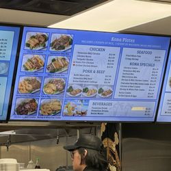 Kona Hawaiian BBQ-Pecos - Menu