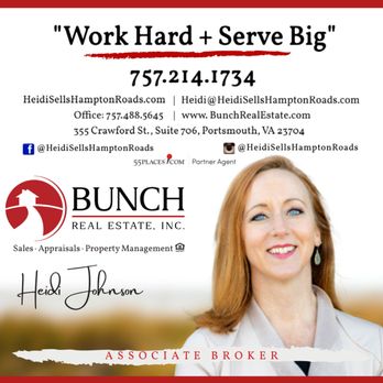 Heidi Johnson - ΓEA⅃ Broker - Real Estate Agents Near Me - Norfolk, Virginia Heidi Johnson - ΓEA⅃ Broker - Real Estate Agents Near Me - Norfolk, Virginia