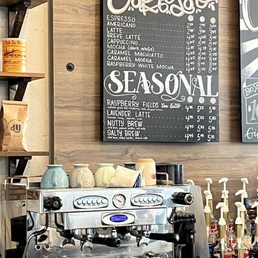 spring seasonal menu