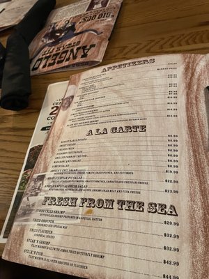 Menu photo 2 Angelo's Steak Pit Panama City Beach, FL Menu photo 2 Angelo's Steak Pit Panama City Beach, FL