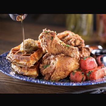 Yardbird - CHICKEN 'N' WATERMELON 'N' WAFFLES - Southern Near Me - Las Vegas, Nevada Yardbird - CHICKEN 'N' WATERMELON 'N' WAFFLES - Southern Near Me - Las Vegas, Nevada