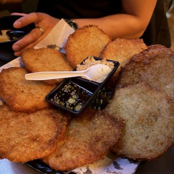 Han Shin Pocha - Potato Pancake with Tuna - Bars Near Me - Carrollton, Texas Han Shin Pocha - Potato Pancake with Tuna - Bars Near Me - Carrollton, Texas