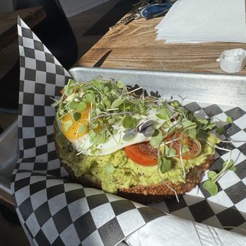 Ground Hideout Coffee - Avocado toast - Coffee & Tea Near Me - Long Beach, California