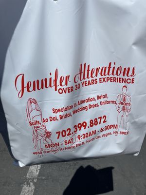 Jennifer Alterations and Dry Clean