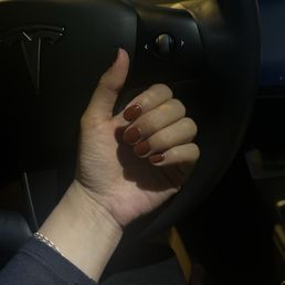 Loving my new Fall nails.
