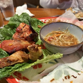 Pink Pepper - Kan Tok Thai platter (3/10). - Thai Near Me - Los Angeles, California