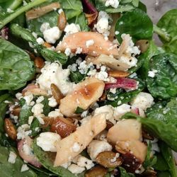 Shy Guys Coffee-R-Cade - Spinach salad - delicious!