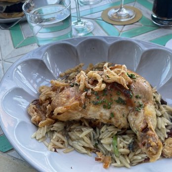 The Bungalow Kitchen - Chicken & risotto dish - New American Near Me - Tiburon, California The Bungalow Kitchen - Chicken & risotto dish - New American Near Me - Tiburon, California