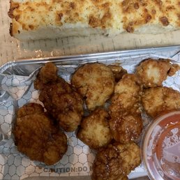 Supposed to be Honey BBQ boneless wings.....