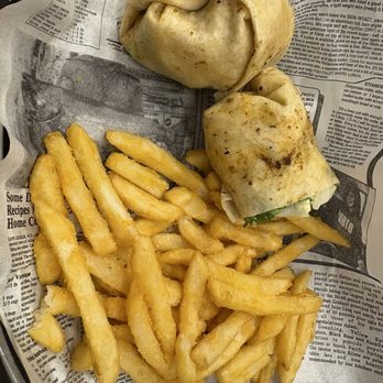 Paragon Theaters Fenton - Caesar wrap and fresh, hot fries! - Cinema Near Me - Cary, North Carolina