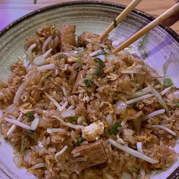 107 Taste - Pineapple Fried Rice w/ Fried Tofu (no pineapple) - Asian Fusion Near Me - Miami, Florida 107 Taste - Pineapple Fried Rice w/ Fried Tofu (no pineapple) - Asian Fusion Near Me - Miami, Florida
