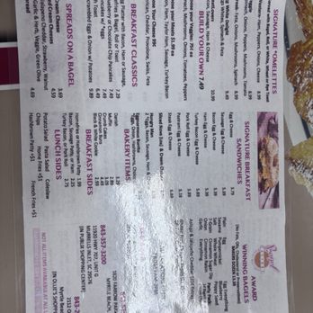 Bagel Factory - Menu - Bakeries Near Me - Myrtle Beach, South Carolina Bagel Factory - Menu - Bakeries Near Me - Myrtle Beach, South Carolina