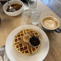 Churro waffle