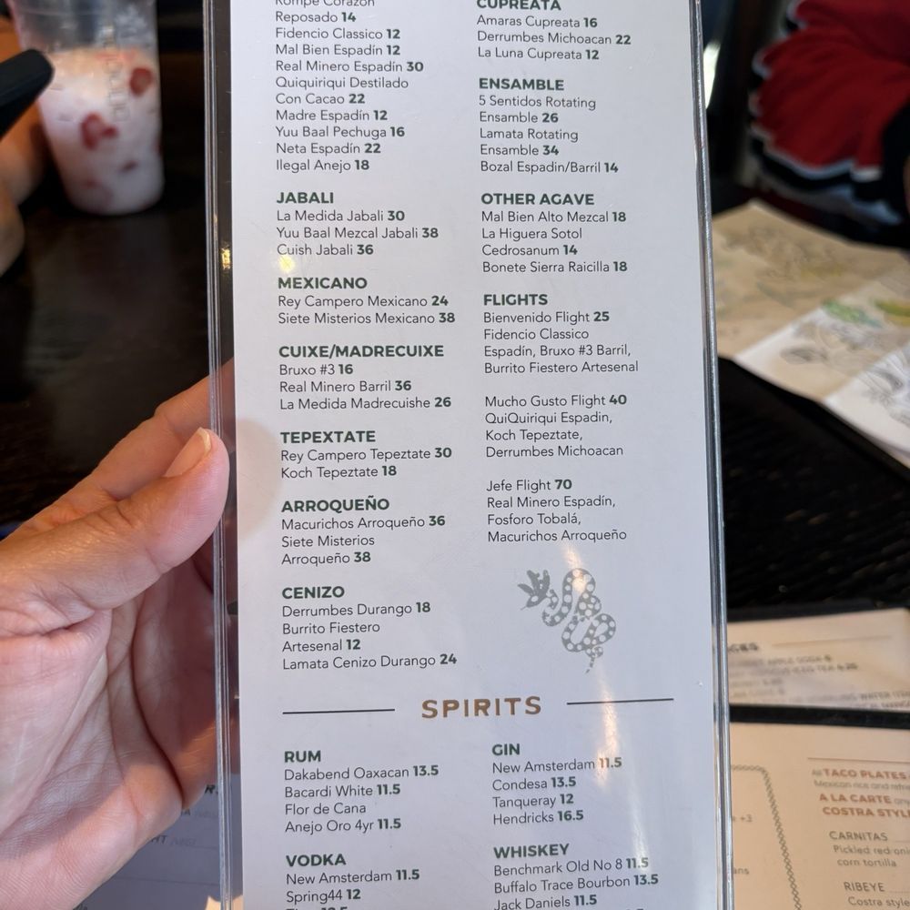 La Popular - Menu - Cocktail Bars Near Me - Claremont, California
