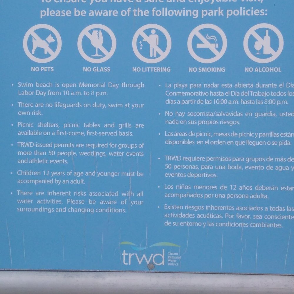 Twin Points Park - Rules - Parks Near Me - Fort Worth, Texas Twin Points Park - Rules - Parks Near Me - Fort Worth, Texas