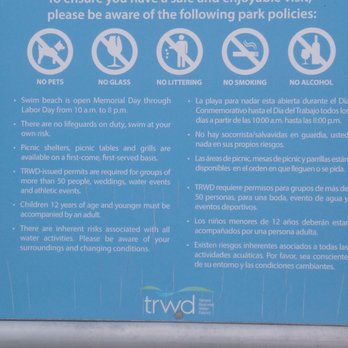 Twin Points Park - Rules - Parks Near Me - Fort Worth, Texas