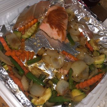 Thai One On - Salmon plate - Thai Near Me - Carlsbad, California