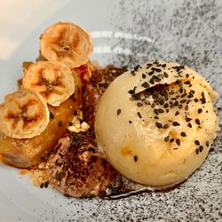 Service Bar - Sesame bananas foster