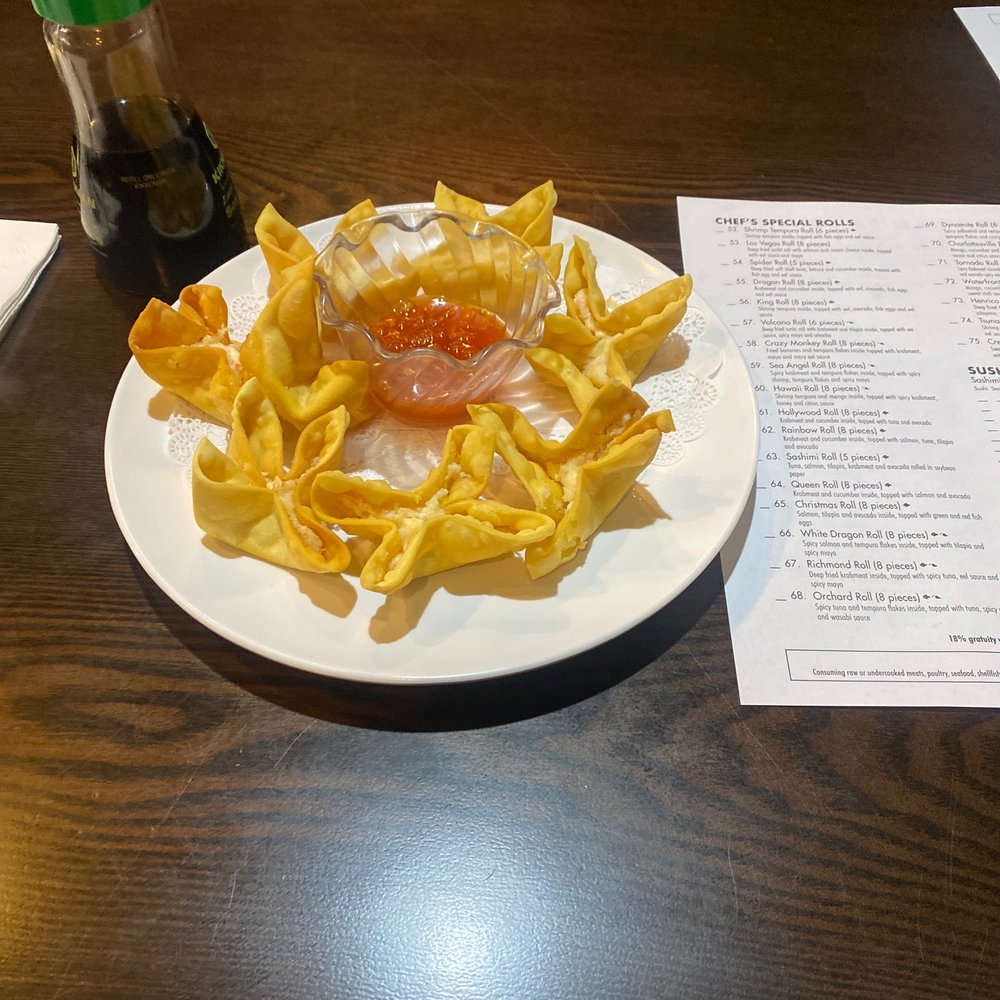 Sushi King - 18. Crab Rangoon - Japanese Near Me - Richmond, Virginia