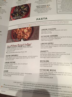 Menu photo 6 Carrabba's Italian Grill Concord, NC