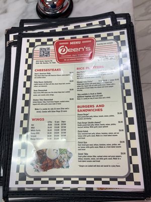 Menu photo 2 Deen's Cheesesteak & Pizza Katy, TX Menu photo 2 Deen's Cheesesteak & Pizza Katy, TX