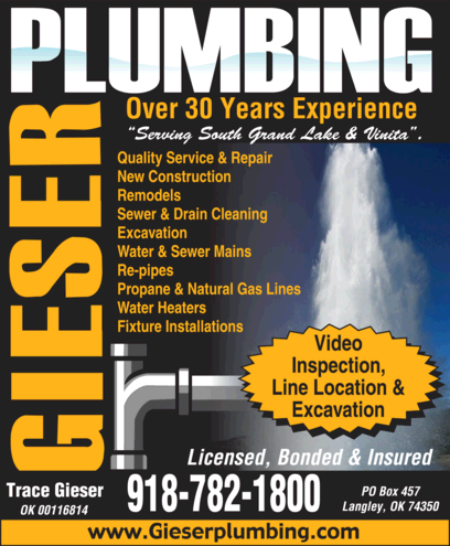 Slide of Gieser Plumbing