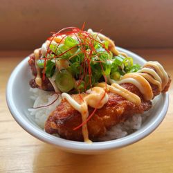Nakazo Ramen Bistro - Karaage bowl
