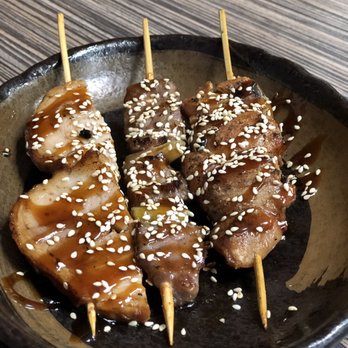 Ramentica - 1 Piece Pork Belly Skewer 1 Piece Chicken Skewer 1 piece Beef Skewer - Ramen Near Me - Pittsburg, California Ramentica - 1 Piece Pork Belly Skewer 1 Piece Chicken Skewer 1 piece Beef Skewer - Ramen Near Me - Pittsburg, California