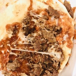 Taco La Familia - Small steak quesadilla is SO Delicious!!! Only $1.50 each. Trust me- get a ton! They reheat well.