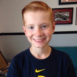 Fords Barber Shop - Couldn't be happier with the attention he got
