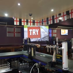 Presidential American Bar - Two smaller screens not up today but big screen is in full swing!!!!