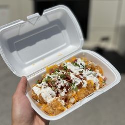 Jim's Burgers - Tater tots with bacon (Bacon Tates, Tony Tates)
