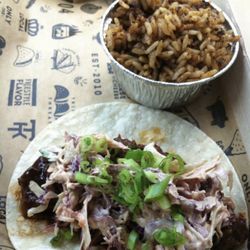 Tin Kitchen Catering - Street tacos with dirty rice
