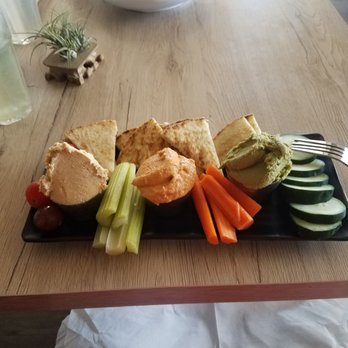 Seed Shack - Hummus sampler. - Vegan Near Me - Gilbert, Arizona Seed Shack - Hummus sampler. - Vegan Near Me - Gilbert, Arizona