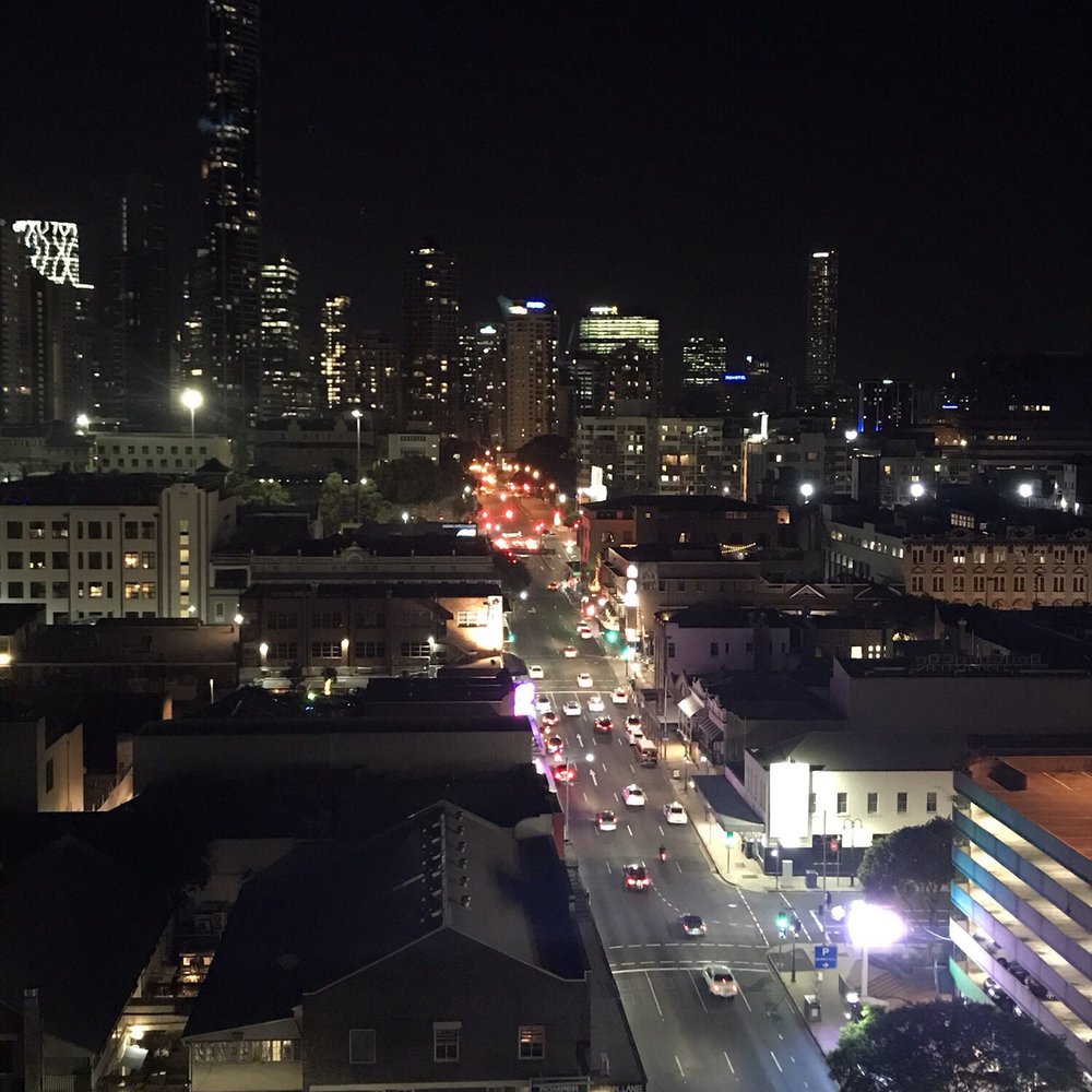 Eleven Rooftop Bar - The view towards the city from the bar - Cocktail Bars Near Me - Fortitude Valley, QLD Eleven Rooftop Bar - The view towards the city from the bar - Cocktail Bars Near Me - Fortitude Valley, QLD