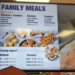 Krispy Krunchy Chicken - Menu