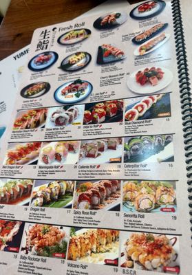 Menu photo 1 Yume Japanese Restaurant Manhattan Beach, CA Menu photo 1 Yume Japanese Restaurant Manhattan Beach, CA