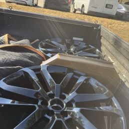 Wheels repaired Wheels repaired