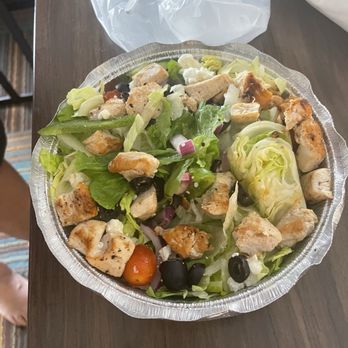 Wicked Good Deli - Greek Salad with Chicken - Delis Near Me - Fort Myers, Florida