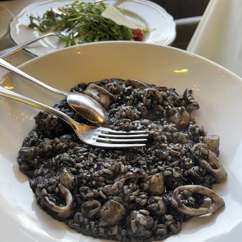 Via Alloro - Squid Ink Risotto - Italian Near Me - Beverly Hills, California