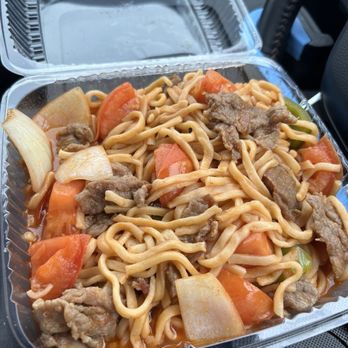 Sky Dragon - Tomato beef chow mein - Chinese Near Me - South San Francisco, California