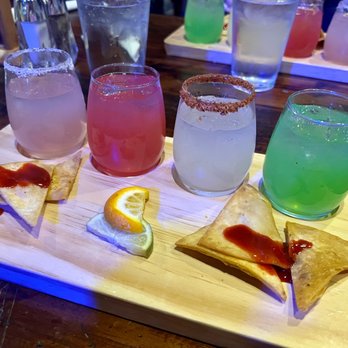 Bogey's - Margarita flight - New American Near Me - Sewell, New Jersey