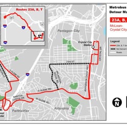 Metrobus 23/ART 41 Northbound