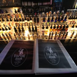 Vapor Room - E-juice menu